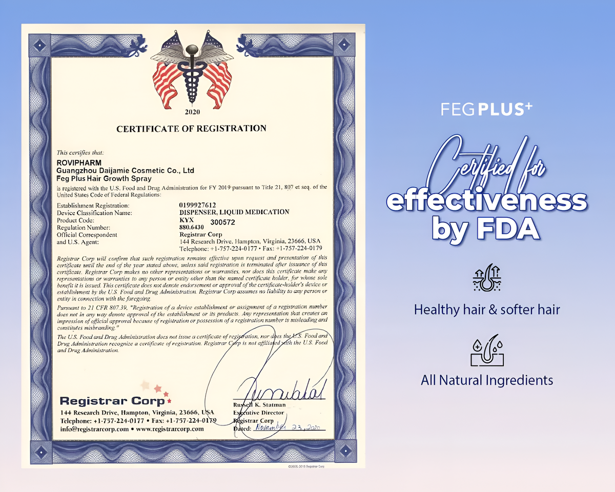 FEG Plus Hair Growth Spray [BUY 1 GET 1 FREE]